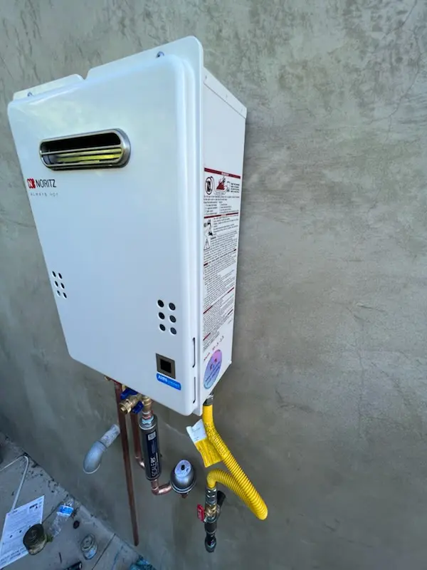 Tankless water heater installation for Libertytown homes